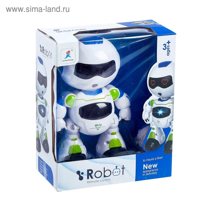 Робот радиоуправляемый &laquo;Блайп&raquo;, световые и звуковые эффекты, работает от батареек