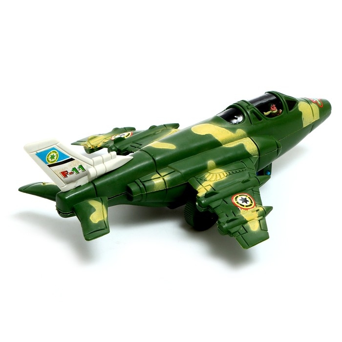 Самолет инерционный &laquo;Комбат&raquo;, цвет МИКС