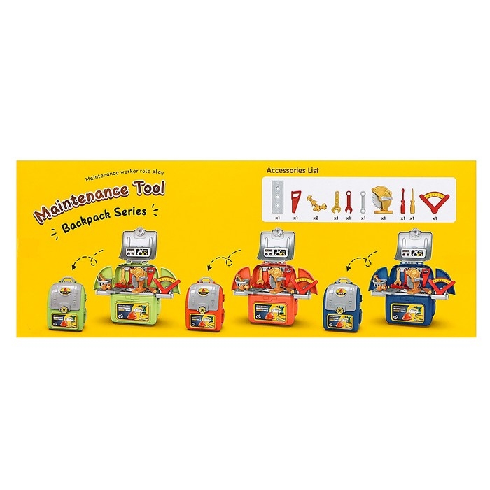 Набор детских инструментов в чемодане &laquo;Верстачок&raquo; цвет МИКС