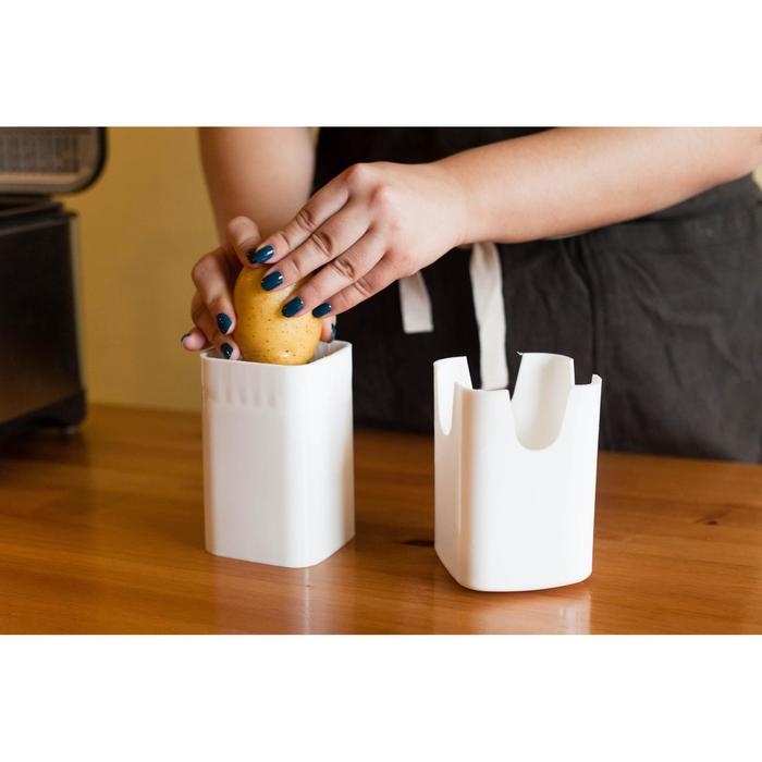 Овощерезка, 10&times;8&times;13,5 см, цвет белый