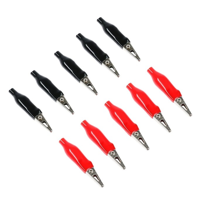 Зажим АКБ TORSO, 5 А, набор 10 шт