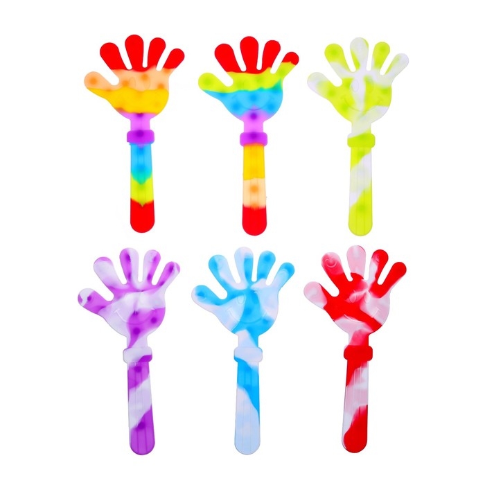 Развивающая игрушка &laquo;Ладонь&raquo; с присосками, цвета МИКС