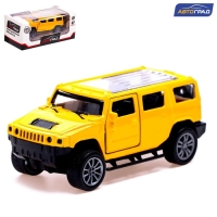 Машина металлическая &laquo;Крузер&raquo;, 1:48, инерция, открываются двери, цвет жёлтый