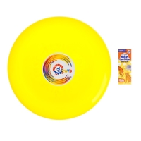 Летающая тарелка, 24 &times; 24 &times; 2,5 см, цвет жёлтый + мел в подарок