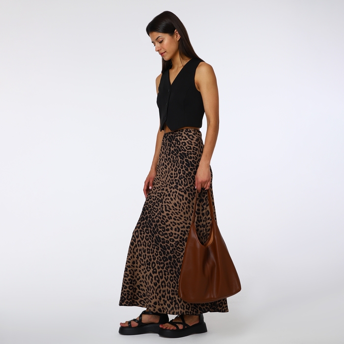 Сумка женская на магните TEXTURA, средний размер, цвет коричневый Сумка женская на магните TEXTURA, средний размер, цвет коричневый