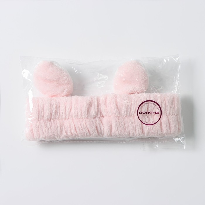 Повязка для умывания Доляна &laquo;Зайчик&raquo;, цвет МИКС