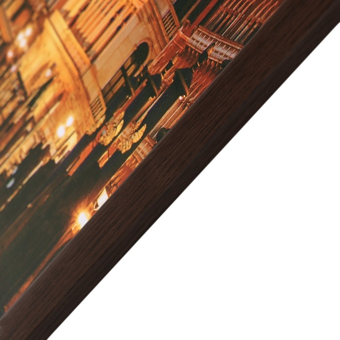 Картина Картина "Город на закате" 50х100(55х104) см