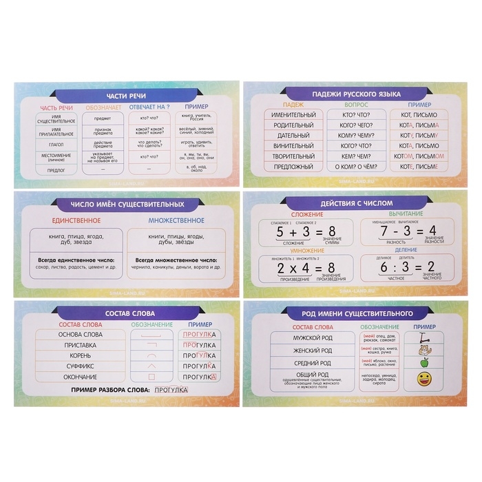 Набор первоклассника в папке Calligrata &laquo;Собачки&raquo;, 70 предметов, с пособиями (20 карточек)