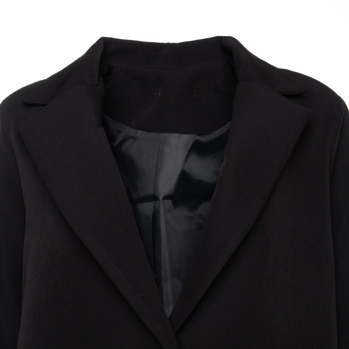 Пиджак женский, цвет черный, размер 56 Пиджак женский, цвет черный, размер 56