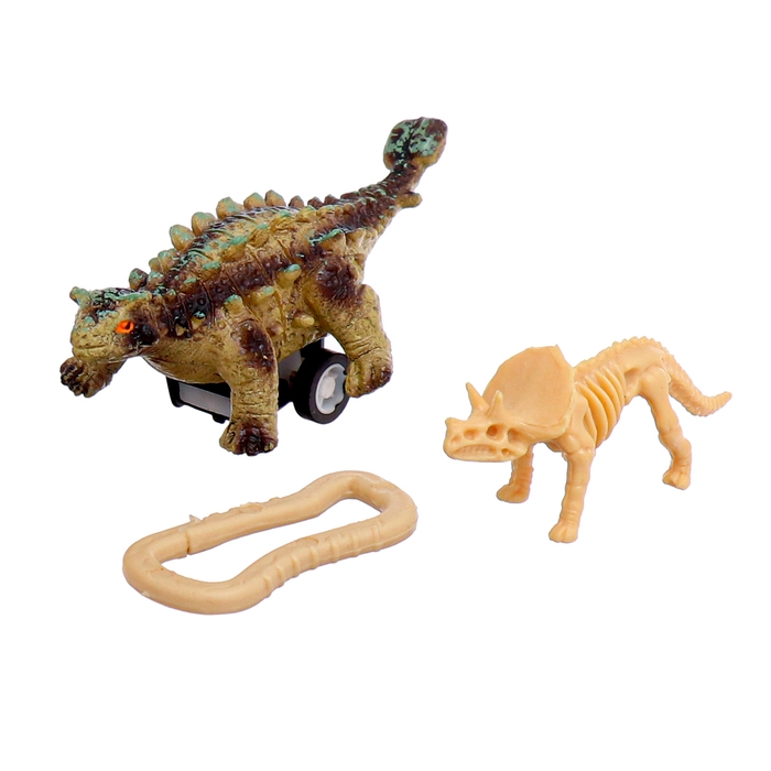 Игрушка-сюрприз &laquo;Диночереп&raquo;, инерционная машинка, 12 видов
