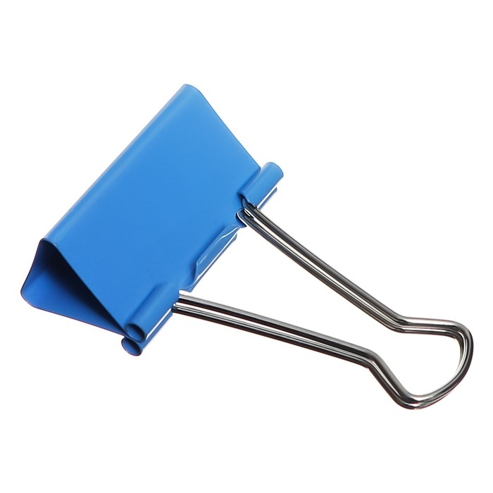 Набор зажимов для бумаг, цветные, 41 мм, 24 штук, 4 цвета, в пластиковой тубе, МИКС Набор зажимов для бумаг, цветные, 41 мм, 24 штук, 4 цвета, в пластиковой тубе, МИКС