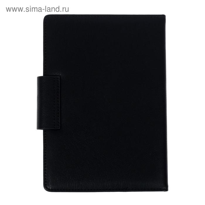 Ежедневник недатированный А5, 160 листов, deVENTE. Norwich, обложка искусственная кожа, 2 ляссе, тонированный блок 70 г/м2, чёрный