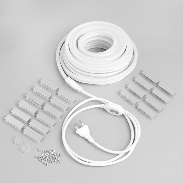 Гибкий неон Uniel 8 &times; 16 мм, IP67, 10 м, SMD2835, 120 LED/м, 220 В, свечение белое