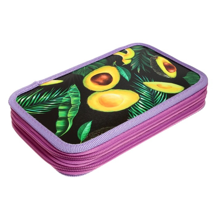 Пенал 2 секции 125*205 лам.кар 30П26/2 Calligrata дев Пенал 2 секции 125*205 лам.кар 30П26/2 Calligrata дев "Авокадо классика"