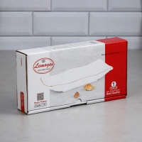 Тарелка для пасты &laquo;Макароны&raquo;, 800 мл, фарфор, Иран