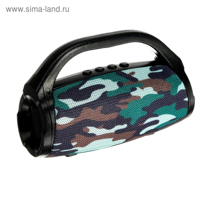 Портативная колонка Luazon LAB-69, 3 Вт, 600 мАч, AUX, USB, FM, microSD, хаки Портативная колонка Luazon LAB-69, 3 Вт, 600 мАч, AUX, USB, FM, microSD, хаки