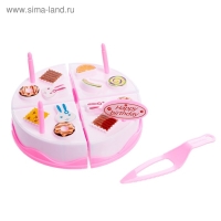 Игровой набор для резки &laquo;Мини тортик&raquo; с аксессуарами, МИКС