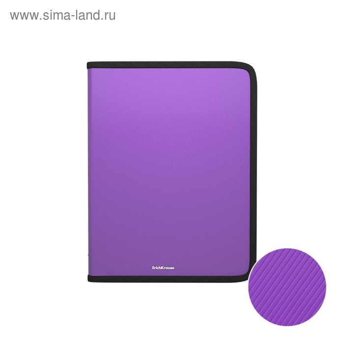 Папка для тетрадей на молнии А4+, 500 мкм, ErichKrause Diagonal Neon, до 250 листов, микс Папка для тетрадей на молнии А4+, 500 мкм, ErichKrause Diagonal Neon, до 250 листов, микс