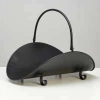 Дровница 49*30см, цвет чёрный Дровница 49*30см, цвет чёрный