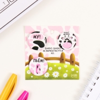 Значки закатные набор 3 шт d=25 мм "Молоко" 7х7 см Значки закатные набор 3 шт d=25 мм "Молоко" 7х7 см