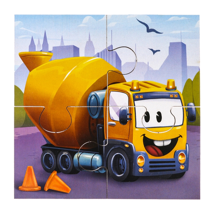 Пазлы «Машинки» Пазлы «Машинки»