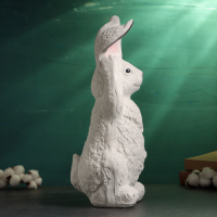 Копилка "Заяц ушастый" белый, 17х18х42см Копилка "Заяц ушастый" белый, 17х18х42см