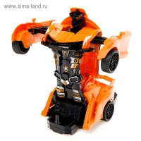 Робот инерционный «Автобот», трансформируется при столкновении, цвета МИКС Робот инерционный «Автобот», трансформируется при столкновении, цвета МИКС