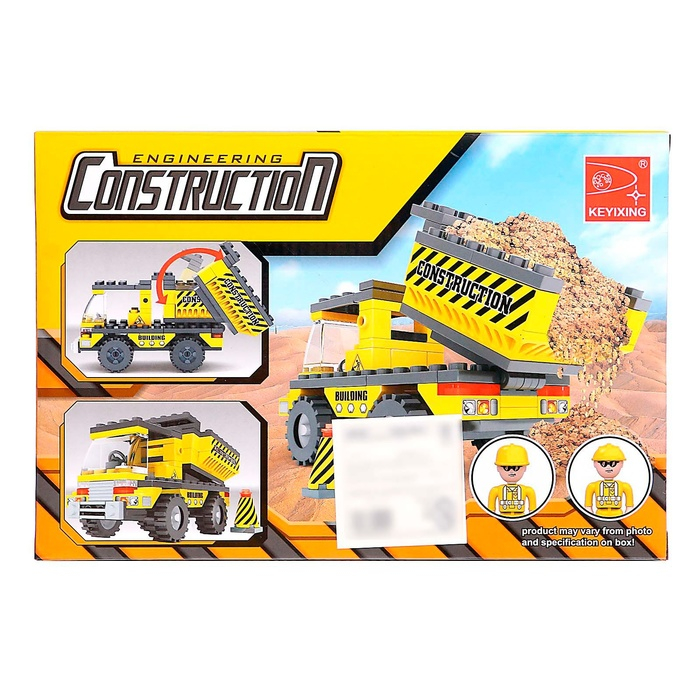 Конструктор Городские строители &laquo;Самосвал&raquo;, 119 деталей