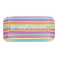 Ластик ErichKrause "Pastel Lines", термопластичная резина, мягкий, 44.3 х 25 х 10 мм, микс Ластик ErichKrause "Pastel Lines", термопластичная резина, мягкий, 44.3 х 25 х 10 мм, микс