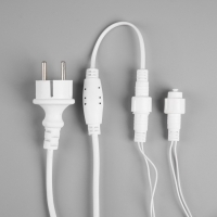 Гирлянда «Бахрома» 12 × 0.7 м, IP44, УМС, белая нить, 240 LED, свечение белое, мерцание, 220 В Гирлянда «Бахрома» 12 × 0.7 м, IP44, УМС, белая нить, 240 LED, свечение белое, мерцание, 220 В