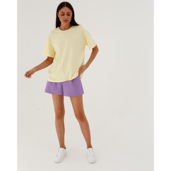 Футболка женская MIST basic, S-M, жёлтый Футболка женская MIST basic, S-M, жёлтый