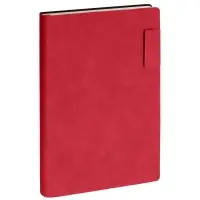 Ежедневник Lable Touch, недатированный, красный