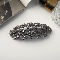 Заколка-автомат для волос "Грейс" бабочки, 8 см, чёрный Заколка-автомат для волос "Грейс" бабочки, 8 см, чёрный