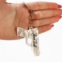 Брелок для ключей акриловый &laquo;Bad gir&raquo;, 4,4 х 6 см