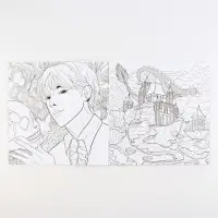 Раскраска-антистресс &laquo;Мир Аниме&raquo;