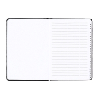 Телефонная книга А5, 64 листа deVENTE. Bravo, твердая обложка из искусственной кожи с поролоном, блок 70 г/м2, зелёный Телефонная книга А5, 64 листа deVENTE. Bravo, твердая обложка из искусственной кожи с поролоном, блок 70 г/м2, зелёный