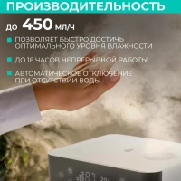 Ультразвуковой увлажнитель воздуха T-HU6-A19E-W Ультразвуковой увлажнитель воздуха T-HU6-A19E-W