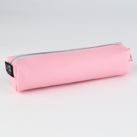 Пенал школьный из искусственной кожи &laquo;1 сентября: Розовый&raquo; , 19 х 8 х 3 см