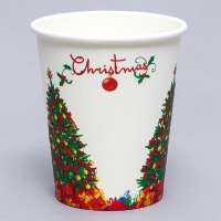 Стаканы бумажные &laquo;Новогодняя ёлочка&raquo;, 6 шт. МИКС