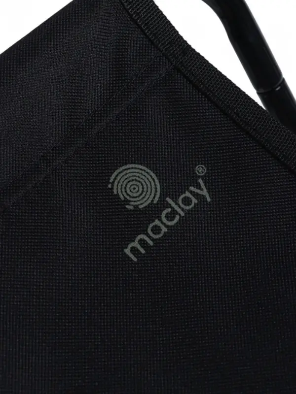 Стул туристический складной, 25 х 23 х 27 см, до 80 кг, черный