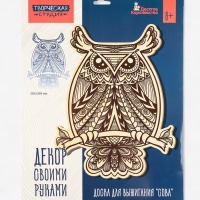 Доска для выжигания "Сова" 05524