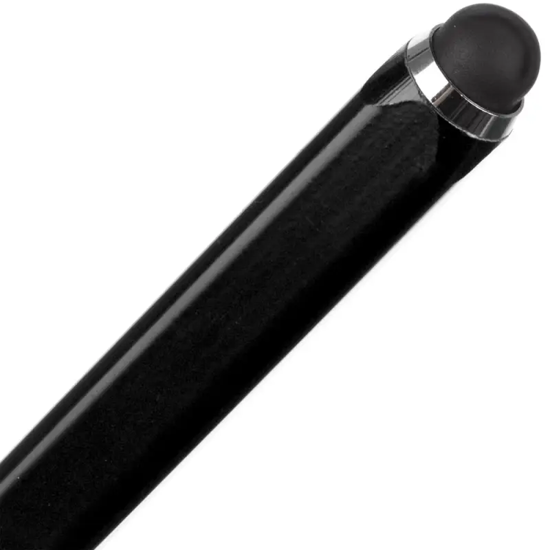 Вечный карандаш Quarta со стилусом и уровнем, черный