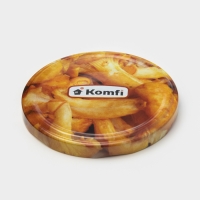 Набор крышек ТО-82 мм Komfi &laquo;Грибочки&raquo;, металл, 20 шт