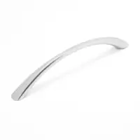 Ручка-скоба мебельная ТУНДРА РС101 LIGHT, м/о 96 мм, цвет хром