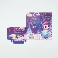 Открытка с местом под шоколадку &laquo;Снежная нежность&raquo;