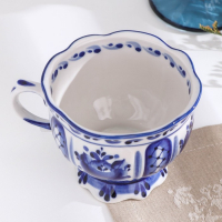 Чашка &laquo;Надежда&raquo;, 12х10х8 см, гжель