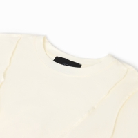 Футболка с дл. рукавом (лонгслив) MISТ, р. 46, молочный