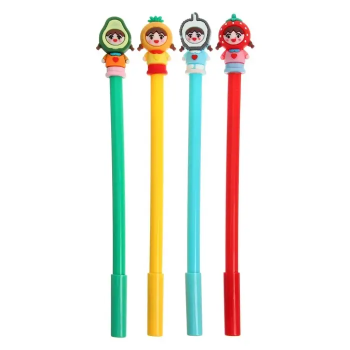 Ручка - прикол &laquo;Фрукты/Овощи/Ягоды&raquo; гелевая, МИКС