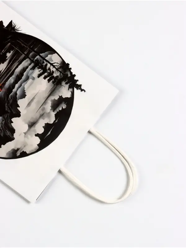 Пакет подарочный крафт &laquo;Настоящему мужчине&raquo;, 18&times;8&times;25 см