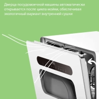 Компактная посудомоечная машина CDWC555Wi, Wi-Fi